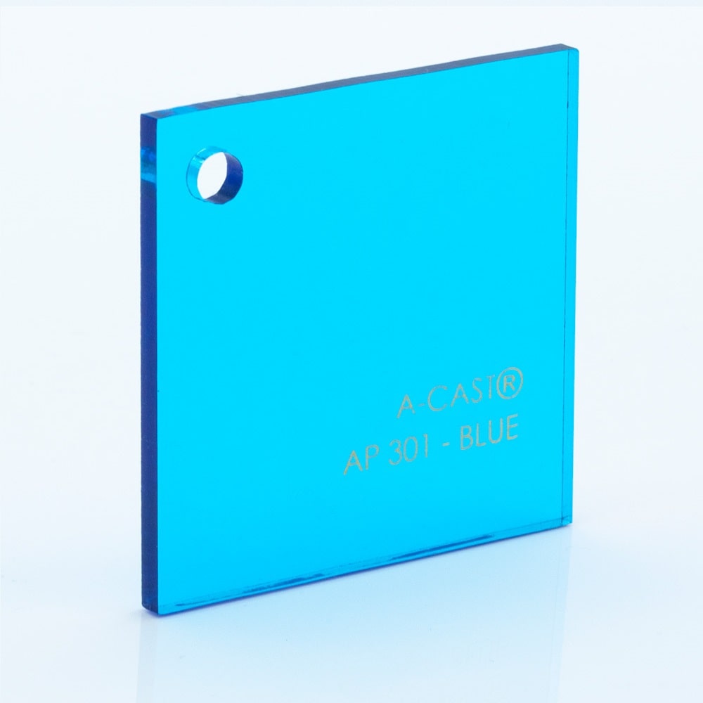 BLUE ACRYLIC SHEET 2.8mm 4 X 8 301 Sabin Plastic