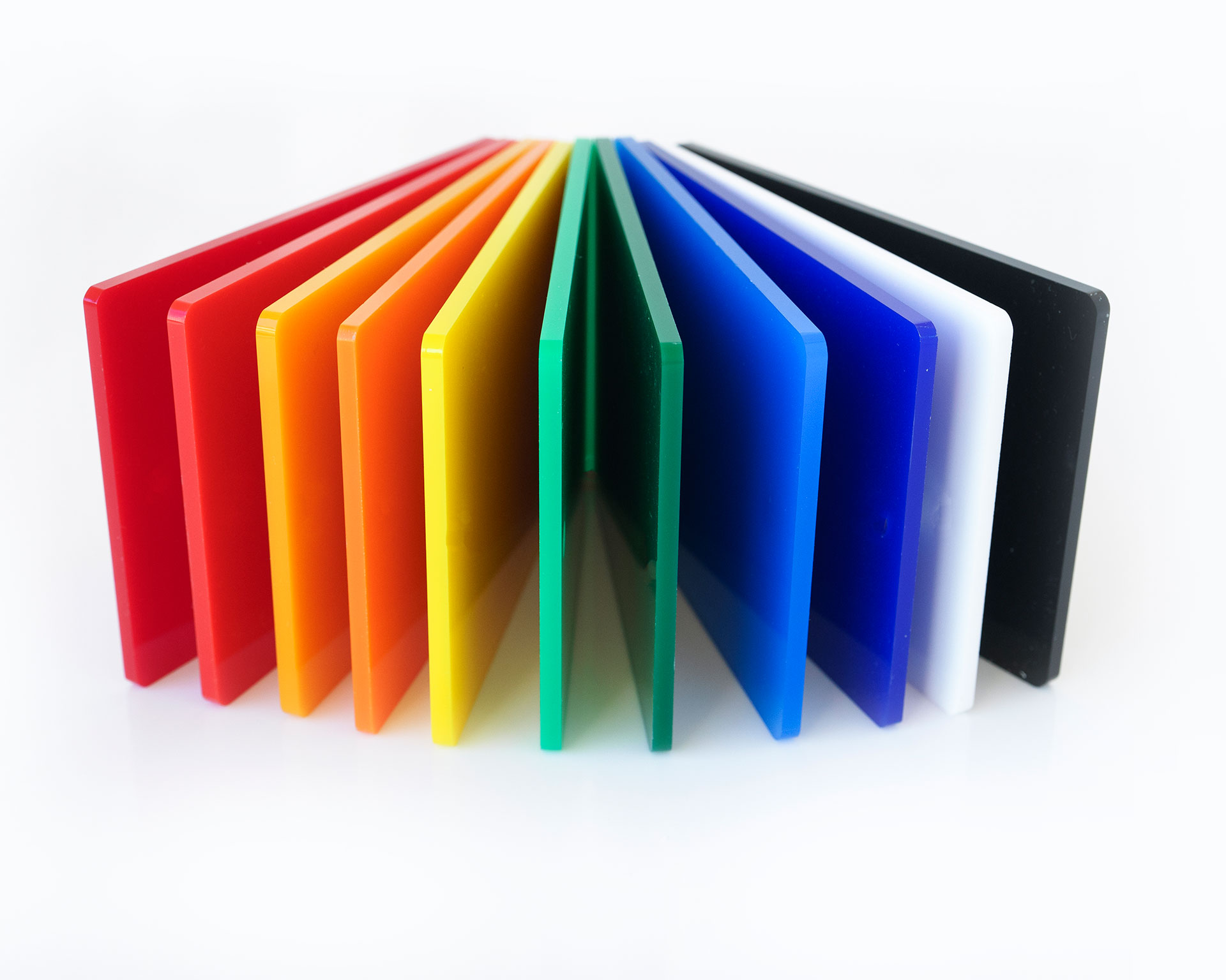 Coloured Acrylic Sheets in UAE - Sabin Plastic