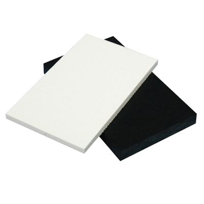 Black & White Coloured HDPE Sheets - Sabin Plastic