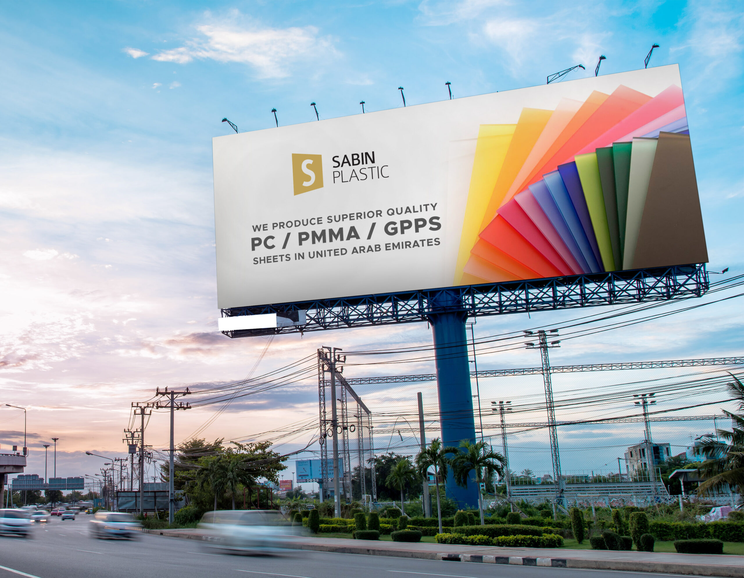 Premium Blockout Banner Advertising in UAE | Sabin Plastic