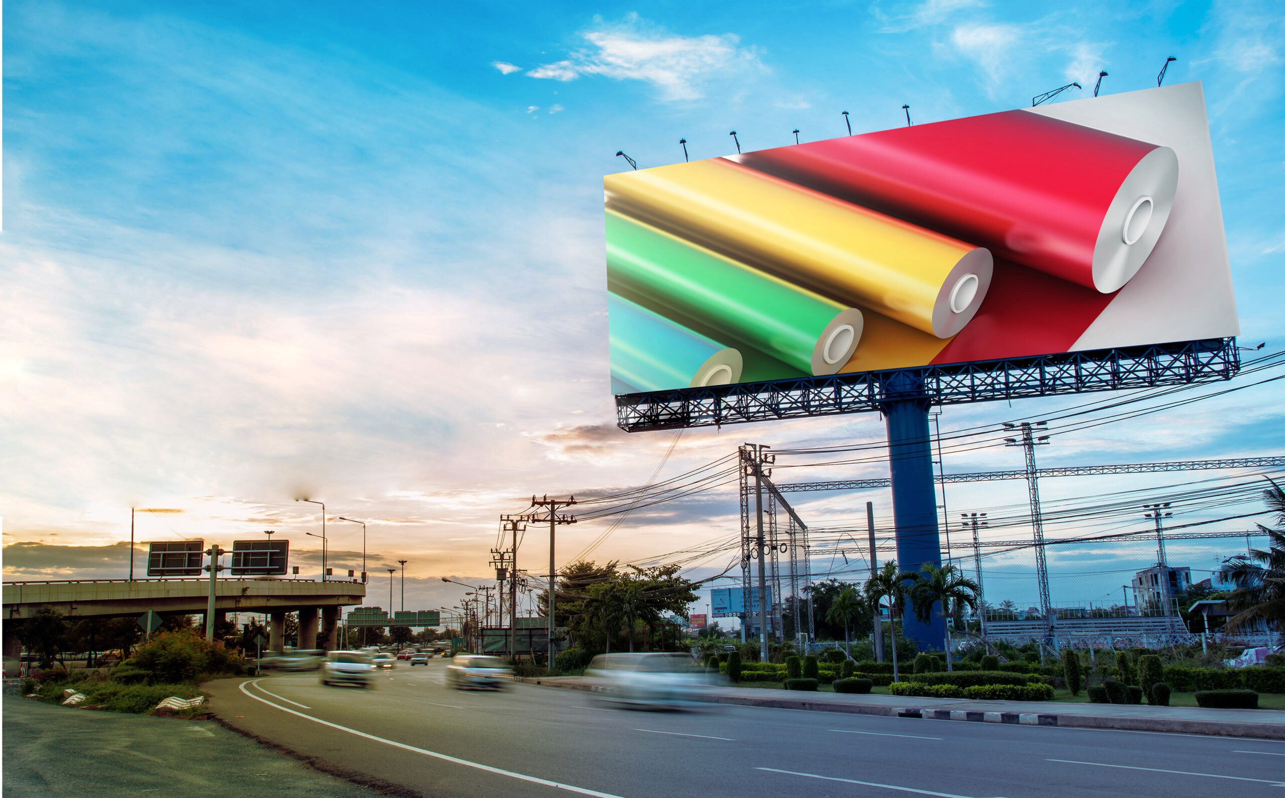 Premium Blockout Banner Advertising in UAE | Sabin Plastic