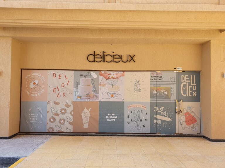 Signage - Delicux Al Safa Park Plaza