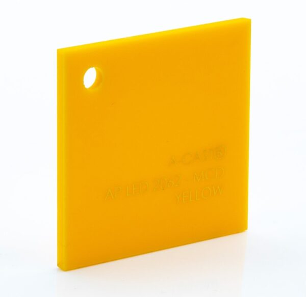 Yellow MC Acrylic sheet