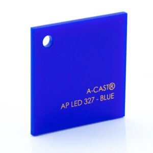 BLUE ACRYLIC SHEET 2.8mm 4 X 6 APP3032 – 327
