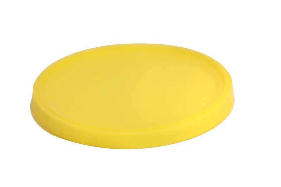 Food Packaging - Plastic Lids - Yellow Colour - Sabin Plastic