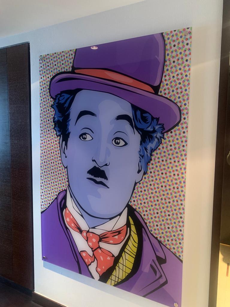 Charlie Chaplin Flex Printing