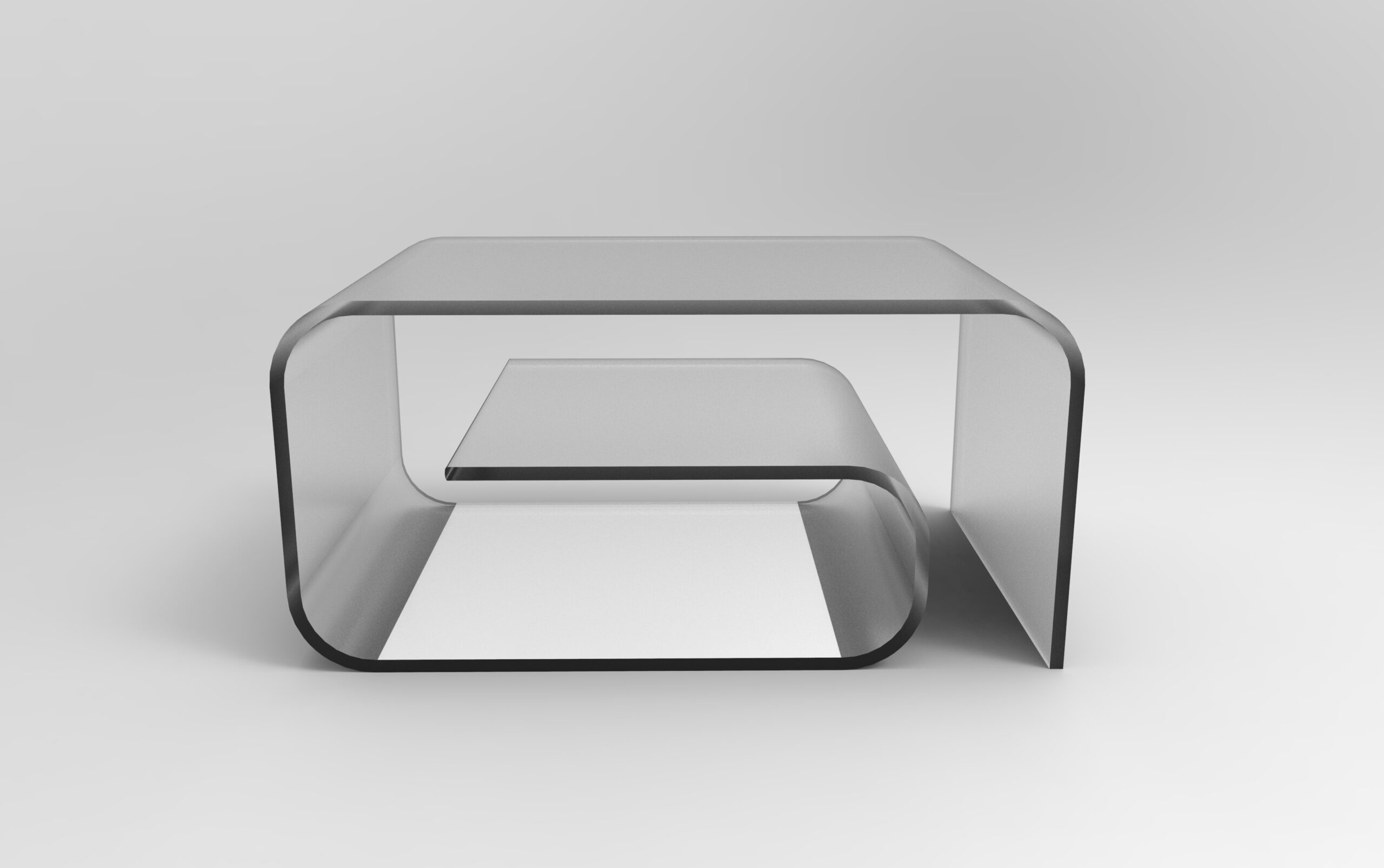 3d,Illustration,Of,Modern,Coffee,Table,On,A,White,Background
