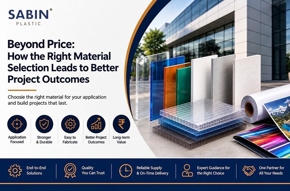 You are currently viewing How to Choose the Right Material for Your Project: Beyond Price